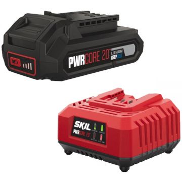 Skil  3110 AA - Set 1 acumulator si incarcator Li-Ion 20 V 2.5 Ah