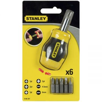 Stanley  0-66-357 - Set capete de insurubare mixte 7 bucati