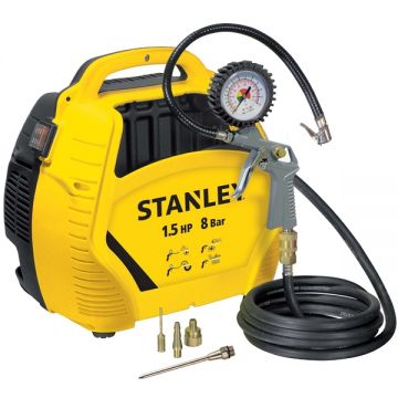 Stanley  STN595 - Compresor fara ulei 1120 W - l 180 l/min 8 bar