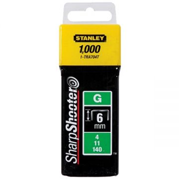 Stanley  TYP G - Set capse 10.6x6 mm PHT150 TRE650 TRE550 TR350 TR250 TR151Y TR150HL TR75 1000 bucati