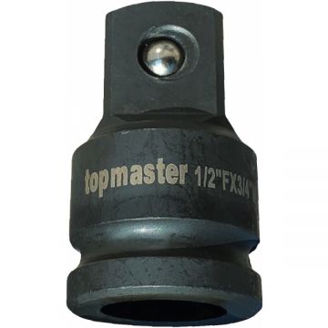 Topmaster  337700 - Adaptor patrat interior 1/2 la patrat exterior 3/4 inch