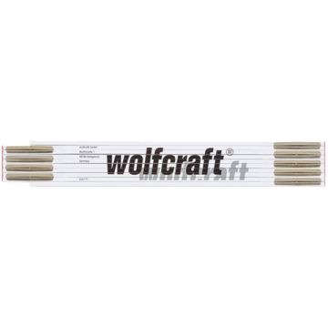 Wolfcraft  5227000 - Metru pliant 2  m lemn de fag