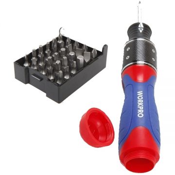 Workpro  HGSW021407 - Set capete de insurubare mixt 32 bucati