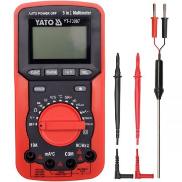 Yato  YT-73087 - Multimetru universal 5 in 1