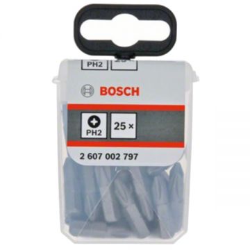 Bosch  2607002797 - Set capete de insurubare profil PH2 25 bucati