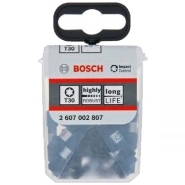 Bosch  2607002807 - Set capete de insurubare profil T30 25 bucati