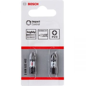 Bosch  2608522402 - Set capete de insurubare profil PZ3 2 bucati