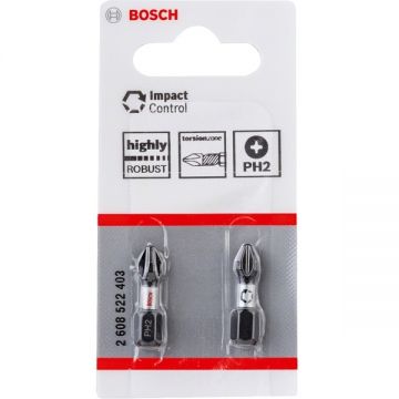 Bosch  2608522403 - Set capete de insurubare profil PH2 2 bucati