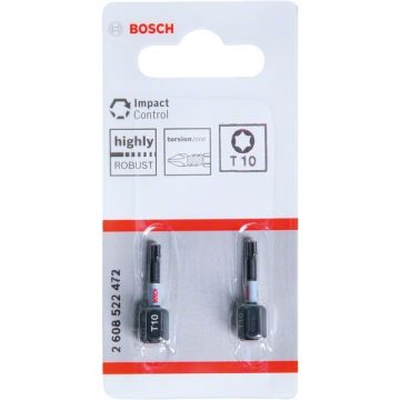 Bosch  2608522472 - Set capete de insurubare profil T10 2 bucati