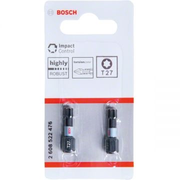 Bosch  2608522476 - Set capete de insurubare profil T27 2 bucati