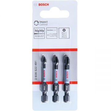 Bosch  2608522491 - Set capete de insurubare profil PH 3 bucati