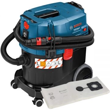 Bosch  GAS 35 L SFC - Aspirator umed-uscat 1200 W 254 mbar 35 l priza scule electrice + Saci aspirator 5 bucati