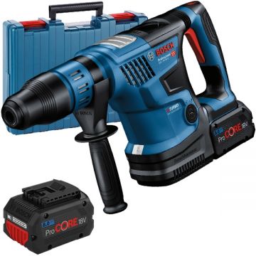 Bosch  GBH 18V-36 C - Rotopercutor SDS-Max cu 2 acumulatori Li-Ion 18 V 8 Ah 7 J valiza plastic