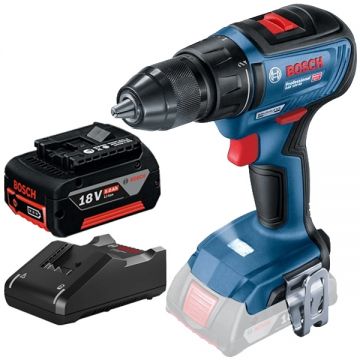 Bosch  GSR 18V-50 + GBA + GAL 18V-40 - Masina de gaurit si insurubat 50 Nm + Set 1 acumulator si incarcator Li-Ion 18 V 5 Ah