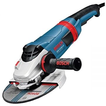 Bosch  GWS 22-230 LVI - RESIGILAT - Polizor unghiular 2200 W 230 mm pornire lina maner antivibratii aparatoare rapida