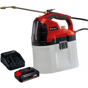 Einhell  GE-WS 18/75 Li PXC + Starter Kit - Pulverizator 2.5 bar 7.5 l + Set 1 acumulator si incarcator Li-Ion 18 V 2.5 Ah