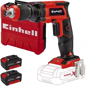 Einhell  TE-DY 18 Li PXC + Twinpack - Masina de insurubat - Nm + Set 2 acumulatori Li-Ion 18 V 4 Ah