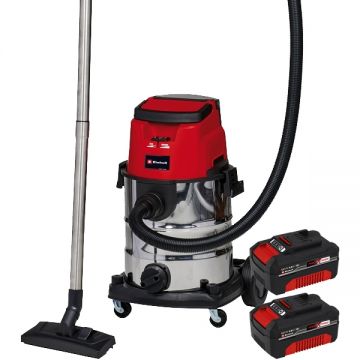 Einhell  TE-VC 36/25 Li S- PXC + Twinpack - Aspirator 150 mbar + Set 2 acumulatori Li-Ion 18 V 4 Ah