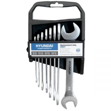 Hyundai  HY-59501 - Set 8 chei fixe 6-22  mm duble