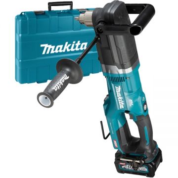 Makita  DA001GM101 XGT - Masina de gaurit unghiulara cu 1 acumulator Li-Ion 40 V 4 Ah valiza plastic