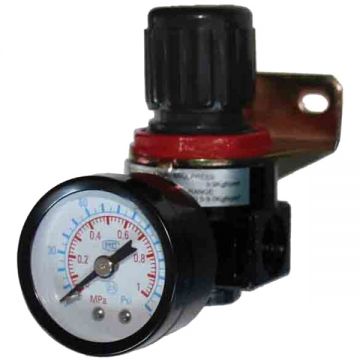 Raider  110601 - Regulator de aer cu ceas 1/4 inch