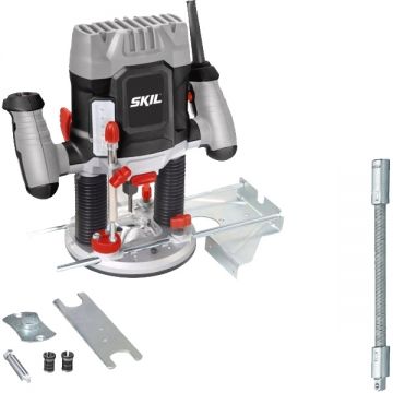 Skil  1841 AA + Proxxon 23706 - Masina de frezat 1200 W 6 6.35 8 mm + Prelungitor insurubare 1/4 inch 150 mm