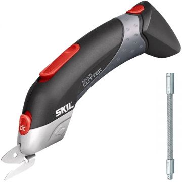 Skil  2900 AJ + Proxxon 23706 - Foarfeca cu 1 acumulator Ni-Mh 4.8 V 1.1  Ah + Prelungitor insurubare 1/4 inch 150 mm