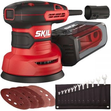 Skil  7471 AA + Proxxon SlimLine - Slefuitor cu excentric 300 W 125 mm + Set chei combinate 6-19 mm 12 bucati