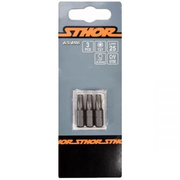 Sthor  65496 - Set capete de insurubare profil TX27 3 bucati