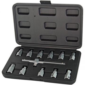 Topmaster  339601 - Set chei pentru buson ulei 12 bucati