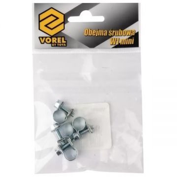 Vorel  73782 - Coliere metalice pentru tevi 12 mm 14 mm - inch