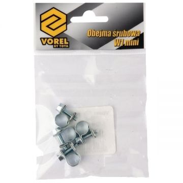 Vorel  73787 - Coliere metalice pentru tevi 19 mm 21 mm - inch