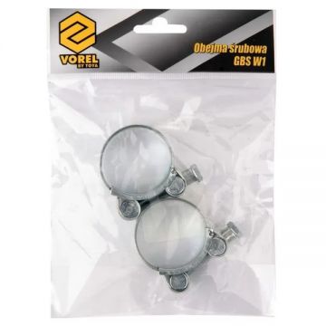 Vorel  73795 - Coliere metalice pentru tevi 38 mm 41 mm - inch