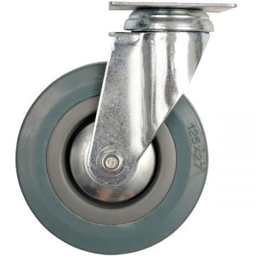 Vorel  87364 - Roata pivotanta 125  mm 50  kg otel zincat