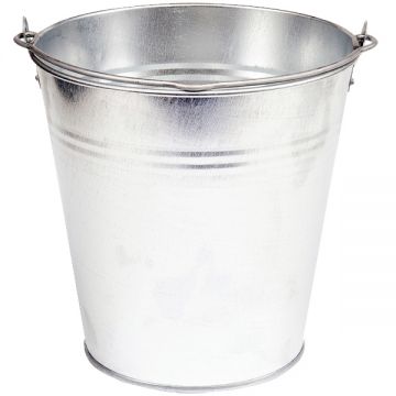 Vorel  89564 - Galeata din tabla zincata 15  l maner metal