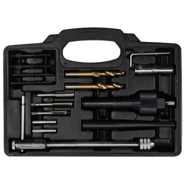 Yato  YT-05342 - Set extractoare pentru bujii rupte 3/8 inch 16 bucati
