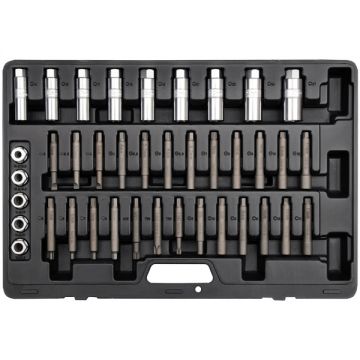 Yato  YT-0628 - Set chei pentru fixare amortizoare 39 bucati