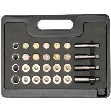 Yato  YT-1757 - Set pentru reparare dopuri baie de ulei 64 bucati