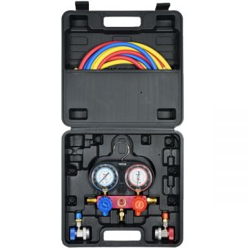 Yato  YT-72990 - Trusa verificare si incarcare instalatii aer conditionat auto 6 piese