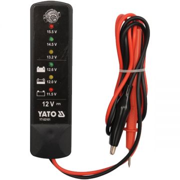 Yato  YT-83101 - Tester acumulatori digital 12 V