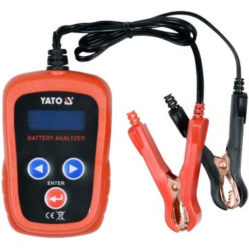 Yato  YT-83113 - Tester electronic acumulatori 12 V