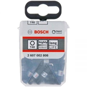 Bosch  2607002808 - Set capete de insurubare profil T40 25 bucati