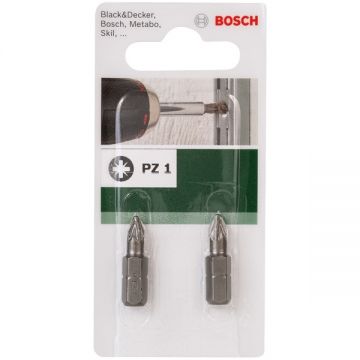 Bosch  2609255922 - Set capete de insurubare profil PZ1 2 bucati