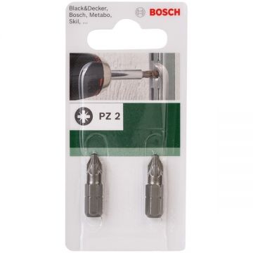 Bosch  2609255923 - Set capete de insurubare profil PZ2 2 bucati
