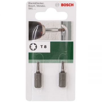 Bosch  2609255931 - Set capete de insurubare profil TX8 2 bucati