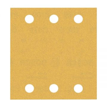 Bosch  EXPERT C470 - Foaie abraziva dreptunghi 115x107 mm 6 gauri granulatie 180 10 buc