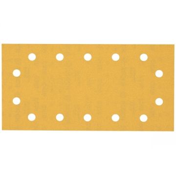 Bosch  EXPERT C470 - Foaie abraziva dreptunghi 115x230 mm 14 gauri granulatie 240 50 buc