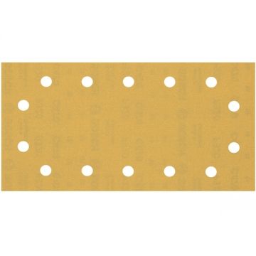Bosch  EXPERT C470 - Foaie abraziva dreptunghi 115x230 mm 14 gauri granulatie 320 10 buc
