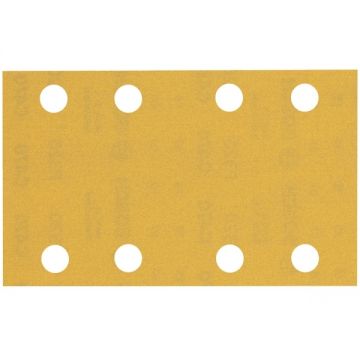 Bosch  EXPERT C470 - Foaie abraziva dreptunghi 133x80 mm 8 gauri granulatie 240 10 buc