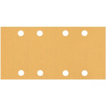 Bosch  EXPERT C470 - Foaie abraziva dreptunghi 186x93 mm 8 gauri granulatie 100 10 buc